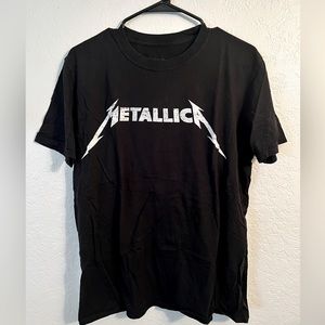 Metallica black tshirt